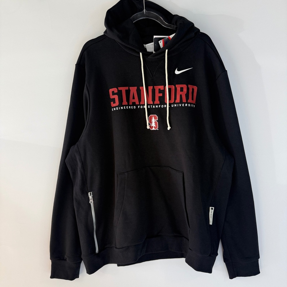 Nike Stanford Hoodie Men XXL Black Dri-FIT On Field Apparel IH9674-010